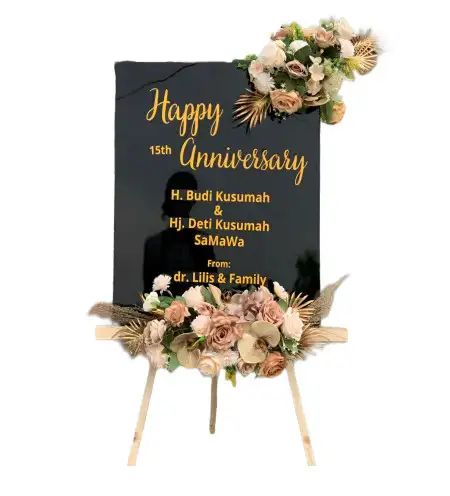 Papan Bunga Akrilik Plorengan
